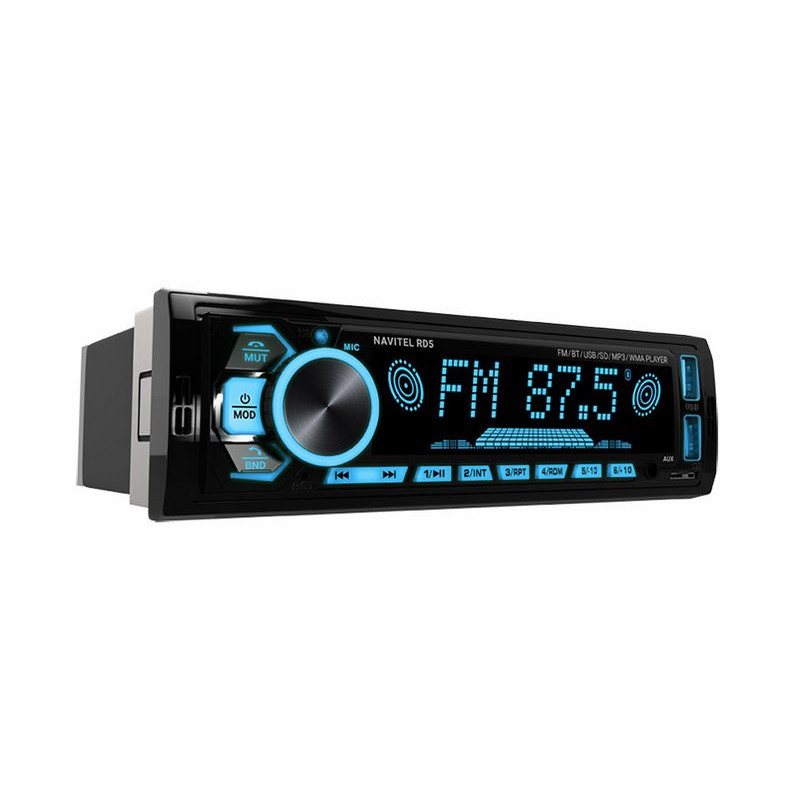 Radio samoch. NAVITEL RD5 USB/BT MicroSD Multicolor Bluetooth-CAR AUDIO-VIDEO