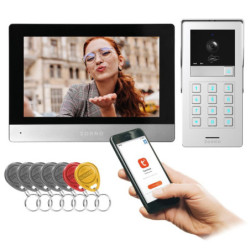 Zestaw VIDEODOMOF.GAYD MULTI 2 WiFi, 8" RFID, Szyfrator FullHD  TUYA-Wideodomofony