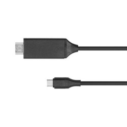 Kabel Wt.HDMI MHL/Wt.USB-C 2m MHL i ARC  Przejście, adapter K&M-RTV SAT DVB-T