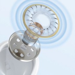 Słuchawki przewodowe USB-C Białe BASEUS Encok C17 NGCR010002-Naglosnienie i Estrada