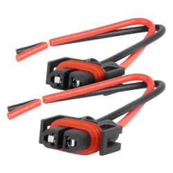 Wtyk do żarników H8/H9/H11 Amio Ceramiczny prosty, Kpl. 2 Sztuki-Motoryzacja