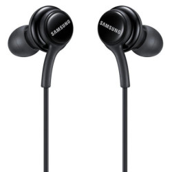 Słuchawki douszne Samsung Czarne Przewodowe z mikrofonem, Jack 3,5mm-Naglosnienie i Estrada