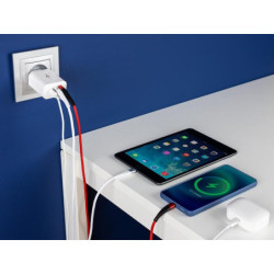 Ładowarka sieciowa 2xUSB-A 48W 1xUSB-C eXtremeStyle TC48CUU