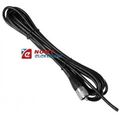 CB kabel wt UHF z kablem 4m  UC1 wtyk CB z kablem 4m-CB Radia i Krótkofalówki