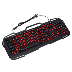 Klawiatura BLOW K-2 USB podświet 3 kolory LED, Adrenaline-Komputery i Tablety