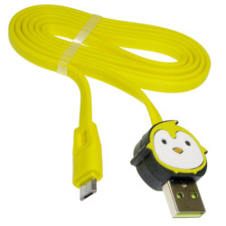 Kabel USB/Micro 1m WESDAR Gugu Do smartfona/tabletu dla dzieci-Kable i Przyłącza RTV i PC