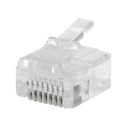 Wtyk tel.8P8C RJ45 krótki-Podzespoły Elektroniczne