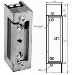 Elektrozaczep 1710 12V-24V AC/DC Lockpol Łucznik-Sterowanie i Kontrola dostępu