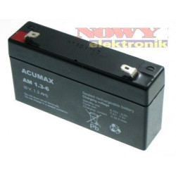 Akumulator 6V-1,3Ah       ACUMAX-Akumulatory i Ładowarki