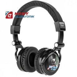 Słuchawki przewodowe z odtwarz. kart SD i radiem FM QUER-Naglosnienie i Estrada