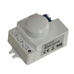 Czujnik ruchu mikrofalowy SJ1177 Biały, 230V 100W czujka-Oświetlenie