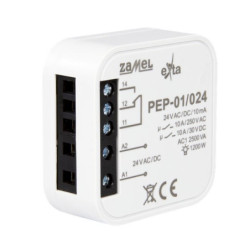 Przekaźnik PEP-01/024 Dopuszkowy ZAMEL 24V/10A-Podzespoły Elektroniczne