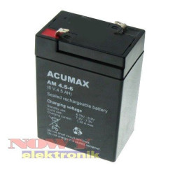 Akumulator 6V-4,5Ah       ACUMAX-Akumulatory i Ładowarki