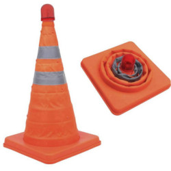 Pachołek drogowy składany LED słupek podświetlany odblaskowy-Motoryzacja