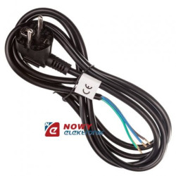 Kabel zasil. sieciowy 3x1.5mm 2m 3*1.5-H05VV-F-Elektryka