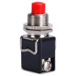 Przełącznik PBS-13B Off-On Black Zwierny-Podzespoły Elektroniczne