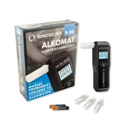 Alkomat BACscan  F-30  +kalibr. elektrochemiczny-Alkomaty