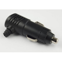 Wtyk zapalniczki sam. kątowy 90°-Motoryzacja