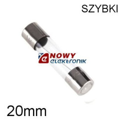 WTA 160mA Wkładka topikowa 20mm Bezpiecznik 0,16A-Elektryka