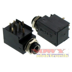 Gniazdo Jack 6,3mm GSMJ 5A-2-Podzespoły Elektroniczne