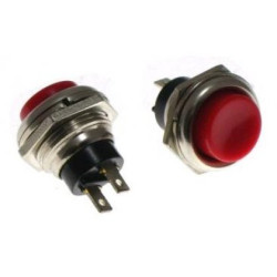 Przełącznik PBS-26C/R Red Wcisk NC Rozwierny (ON)-OFF (NC)-Podzespoły Elektroniczne