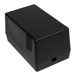 Z16 Obudowa Czarna 63x70x114 ABS-Obudowy i Elementy Montażowe