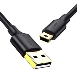 Kabel USB/MiniUSB 0,5m UGREEN Czarny US132 92311-Kable i Przyłącza RTV i PC