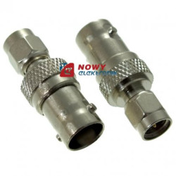 Przejście Wtyk SMA/Gniazdo BNC Adapter SMA/BNC-Podzespoły Elektroniczne