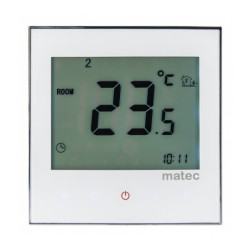 Termostat dotykowy pokojowy RTD-02-BIA regulator temperatury ZAMEL-Sterowniki i Czujniki Przemysłowe