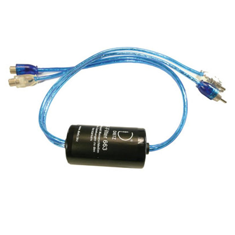 Izolator masy "DIETZ" interfejs| 663  przeciwzakłóceniowy RCA separator-Monitoring CCTV