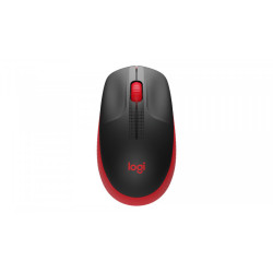 Mysz LOGITECH M190 bezprzew.USB| czerwona-Komputery i Tablety