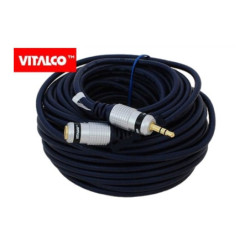 Kabel Jack 3,5 Wt-Gn 15m VITALCO DIGITAL, Przedłużacz Jack-Kable i Przyłącza RTV i PC