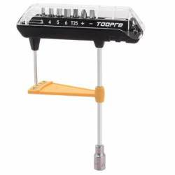 Klucz dynamometryczny 3-12Nm. z bitami do roweru i bagażników dachowych-Narzędzia Warsztatowe i Wyposażenie