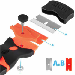 Skrobak uniwersalny szyby lustra płty indukcyjne ceramiczne skrobaczka-Narzędzia Warsztatowe i Wyposażenie