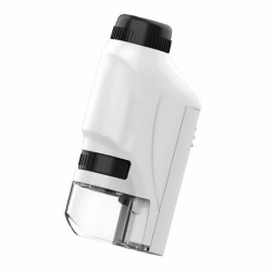 Mikroskop kieszonkowy LUPA biały mini przenośny edukacyjny-Narzędzia Warsztatowe i Wyposażenie