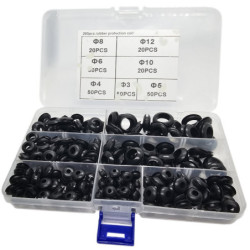 Zestaw przelotek gumowych 260 Sztuk, Przepusty-Elektryka