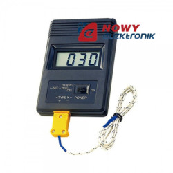 Miernik temperatury TM902C+sonda -50C do 1300C Sonda typu K01-Dom i Ogród