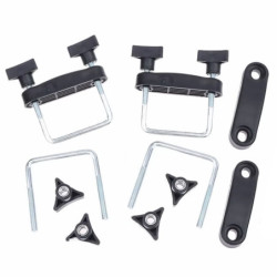 Obejmy cybanty do boxów 60mm dachowych U-BOLT zestaw 4szt mocowanie-Motoryzacja