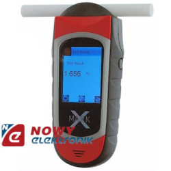 Alkomat Alcovisor Mark Xp RED  | 2w1 bezustnikowy +ustnikowy elektrochem.-Alkomaty