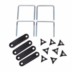 Obejmy cybanty do boxów 90mm dachowych U-BOLT zestaw 4szt mocowanie-Motoryzacja