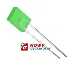 Dioda LED 2*5mm zielona L-113GDT-Podzespoły Elektroniczne