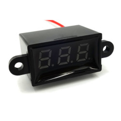 Miernik voltomierz 3-30V Blue 0,28" hermetyczny niebieski wodoszczelny woltomierz-Mierniki i Multimetry