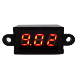 Miernik voltomierz 3-30V Red 0,28" hermetyczny czerwony woltomierz wodoszczelny-Mierniki i Multimetry