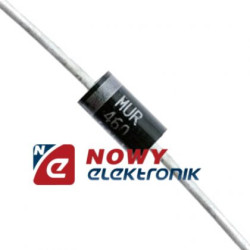 MUR460 Dioda półprzewodnikowa DO27 600V 4A 50ns ultra szybka-Podzespoły Elektroniczne