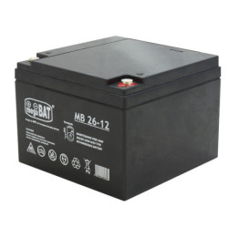 Akumulator 12V-24Ah      MegaBat Żelowy, MB 26-12-Akumulatory