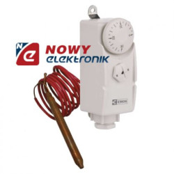 Termostat T80F z czujnikiem z kapilarą 0-90st.C przylgowy-Sterowniki i Czujniki Przemysłowe