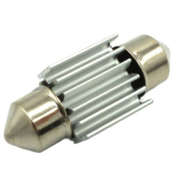 DIODA LED C5W 31mm 2xSMD5050 CAN CANBUS  Biała 12V-Oświetlenie