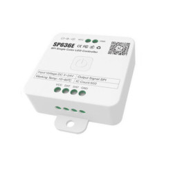 Sterownik LED Cyfrowy Mono Do taśmy cyfrowych, kontroler SP636E 5-24V-Oświetlenie