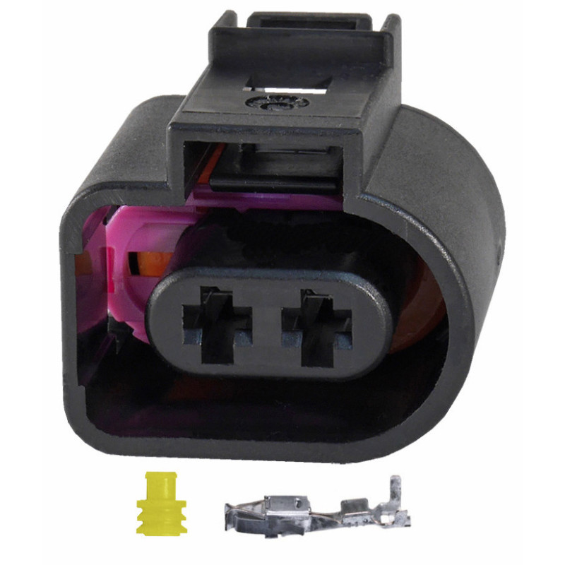 Złącze hermetyczne Audi VW 2pin wtyk na przewód 2.5mm2 1J0973722 webasto-Motoryzacja