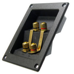 Gniazdo głośnikowe Terminal 4x Gniazdo banan-Naglosnienie i Estrada